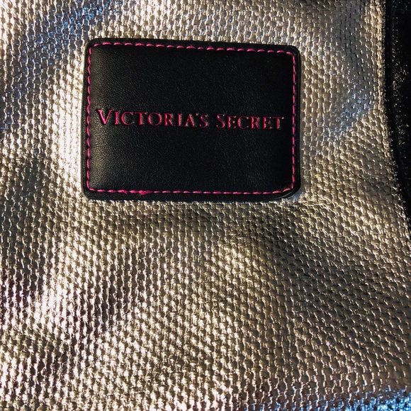 NWOT Large Metallic VS Tote - Picture 4 of 5